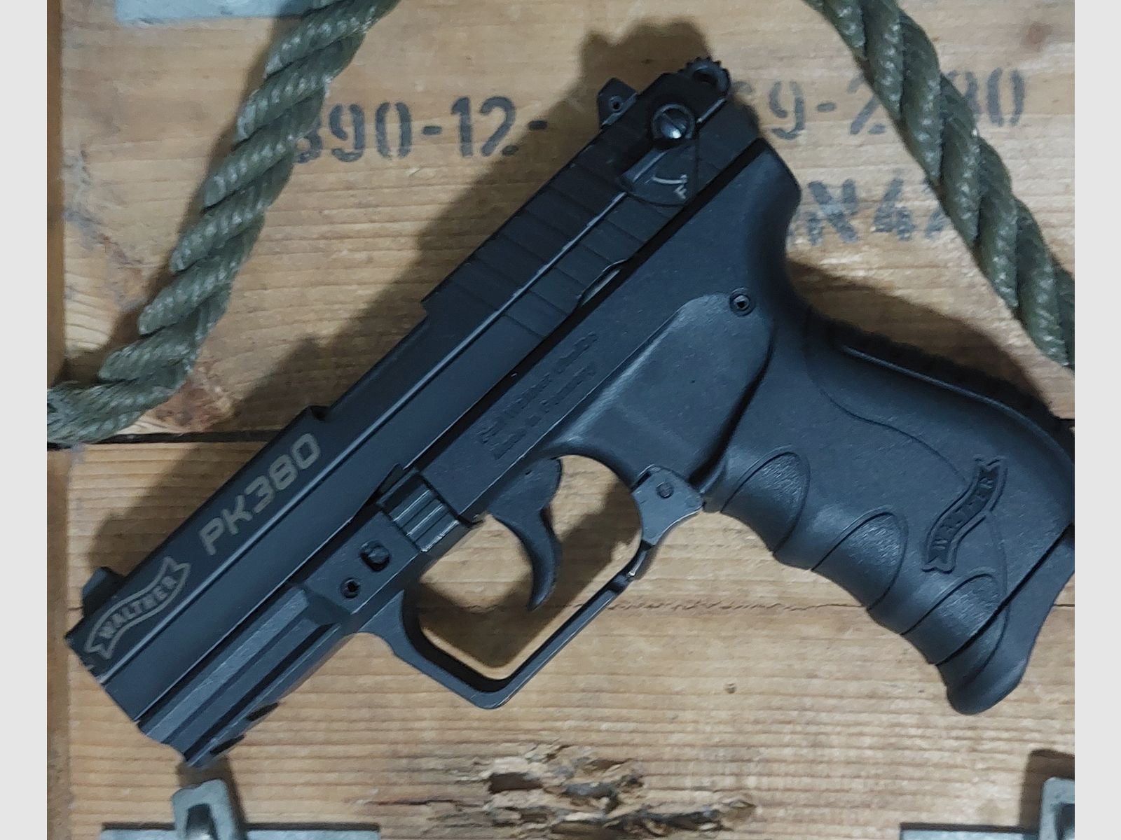Walther PK380 (PTB 921) 9 mm P.A.K PK 380