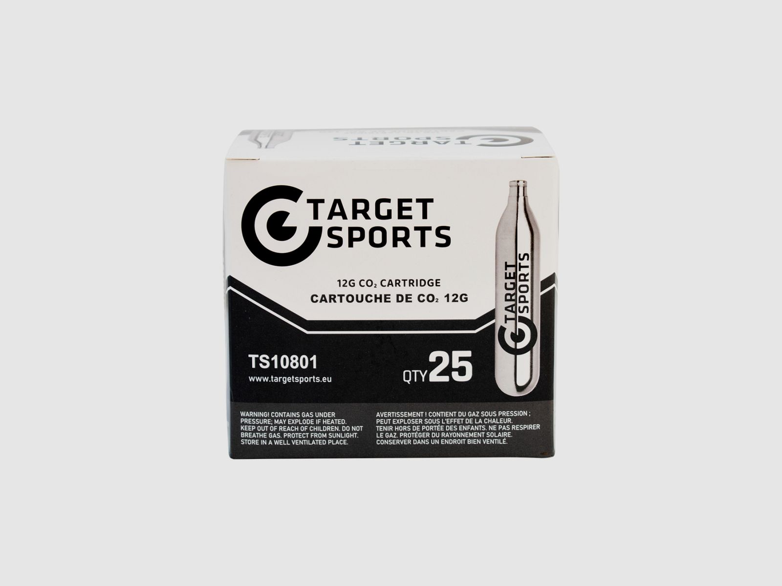 12 gr cartouches de CO₂ 25 pcs