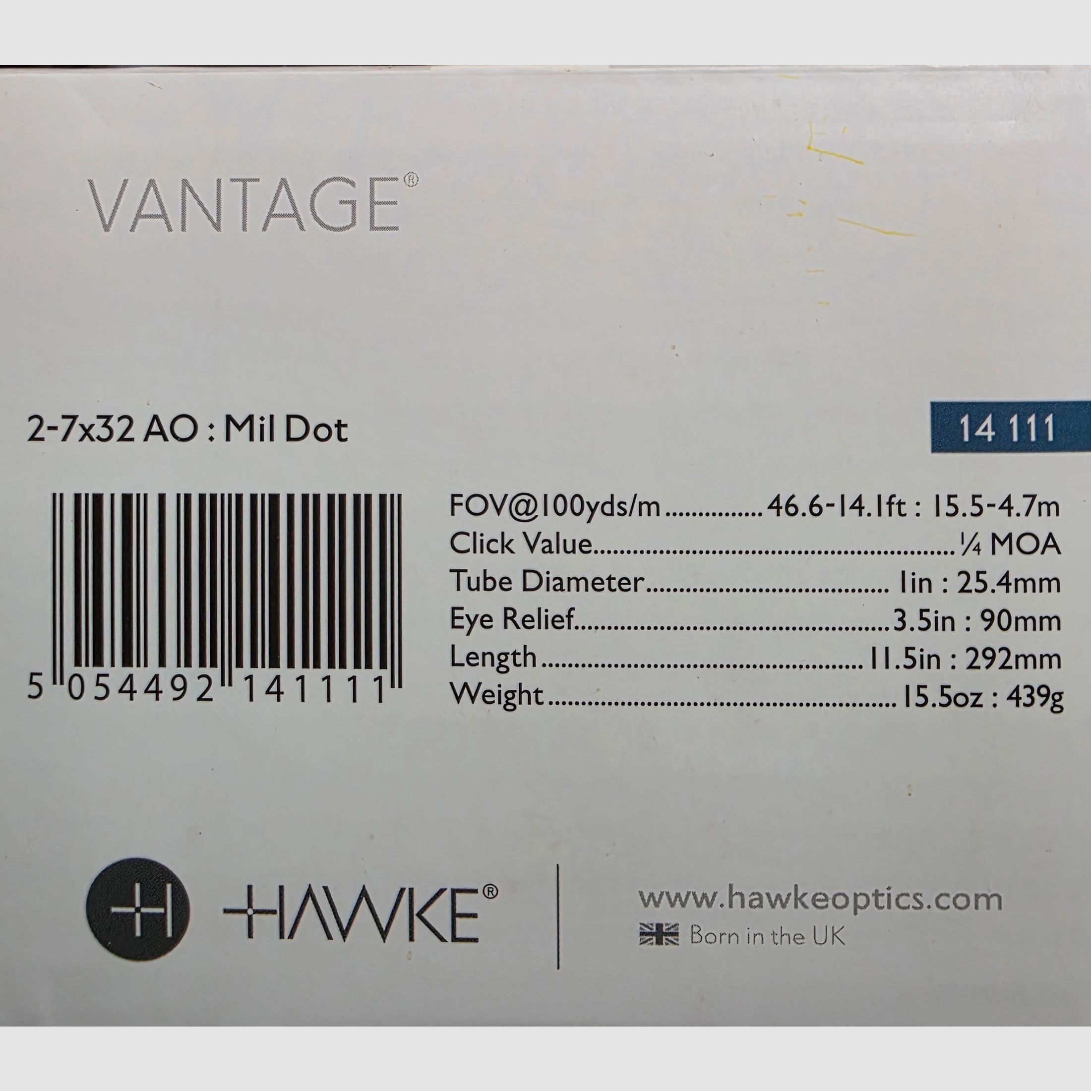 Zielfernrohr HAWKE VANTAGE 2-7X32