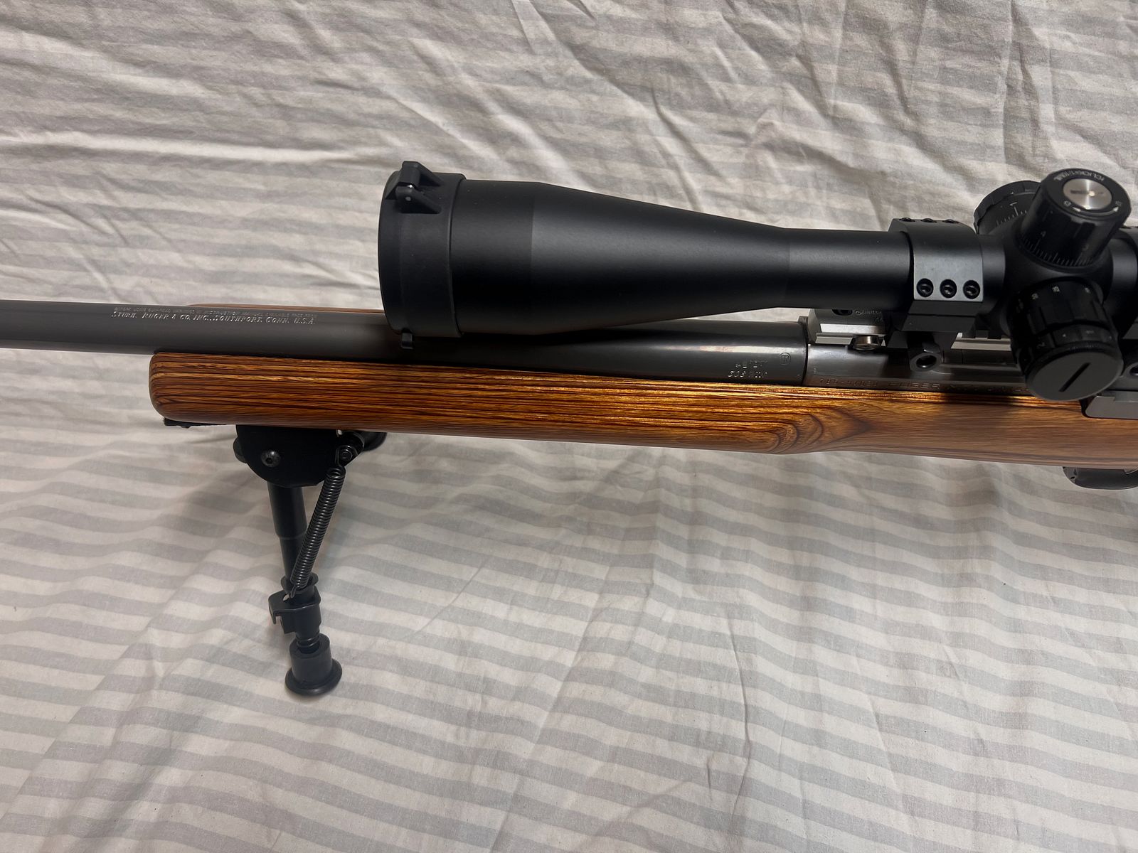 Ruger 77 .308 with scope in like-new condition