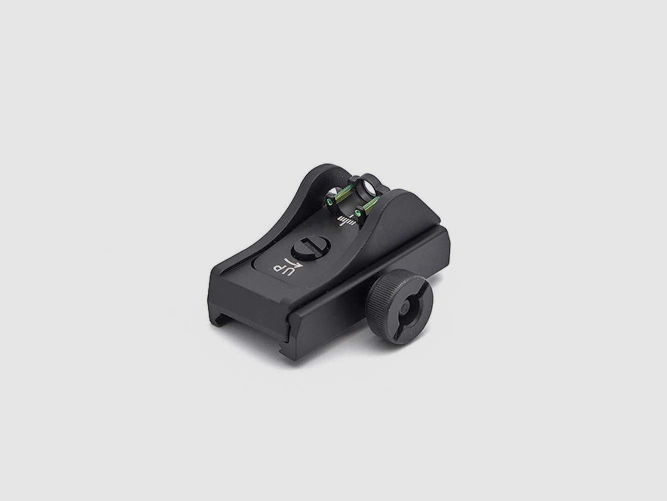 LPA BAR11WD5 Picatinny Shotgun Adjustable Rear Sight with Fiber Optic, image 2 of 3
