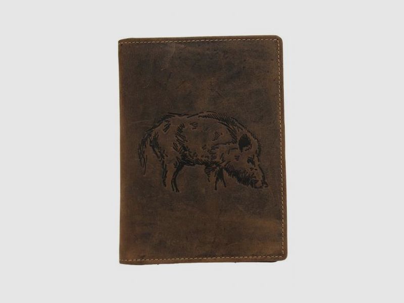 Étui de permis de chasse Sanglier