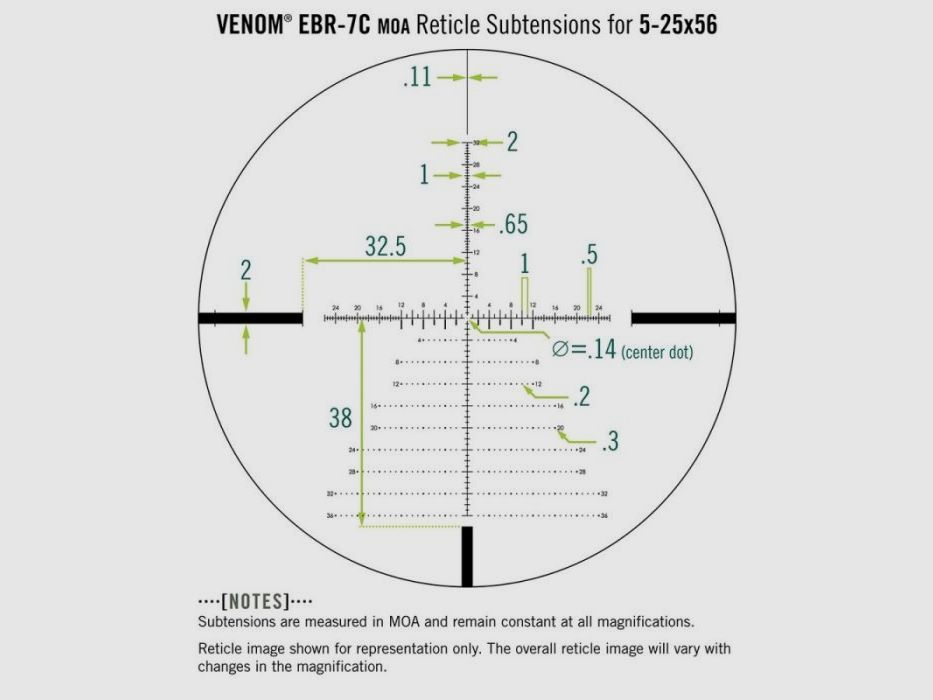Vortex Venom 5-25x56 FFP Zielfernrohr, Bild 13 von 14