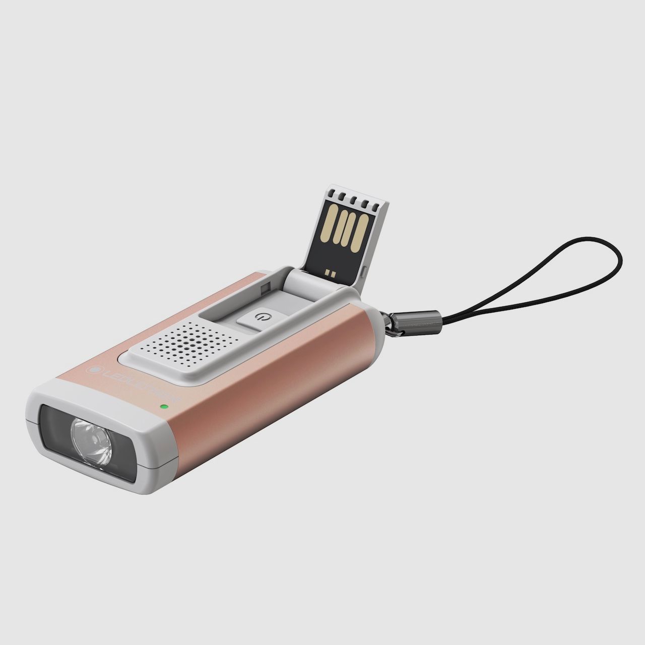 Ledlenser 502581 K6R Safety Latarka kluczykowa 400 lumenów 80 metrów złota