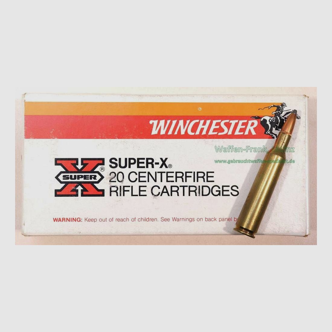 Winchester - USA Rifle Cartridges 6mm Rem, image 1 of 2