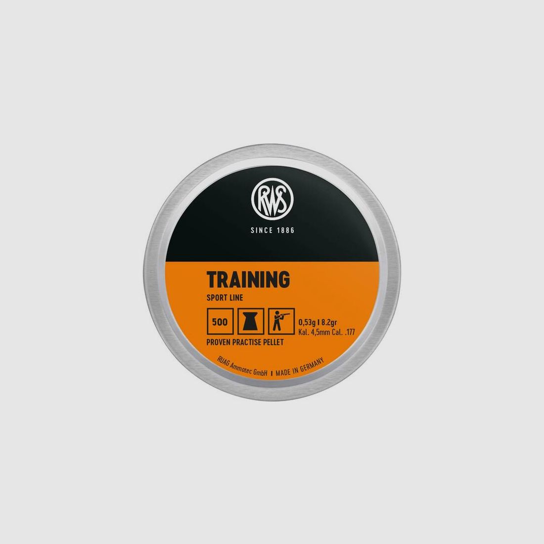 RWS Training Diabolos 500 Stk. Kaliber 4,5mm