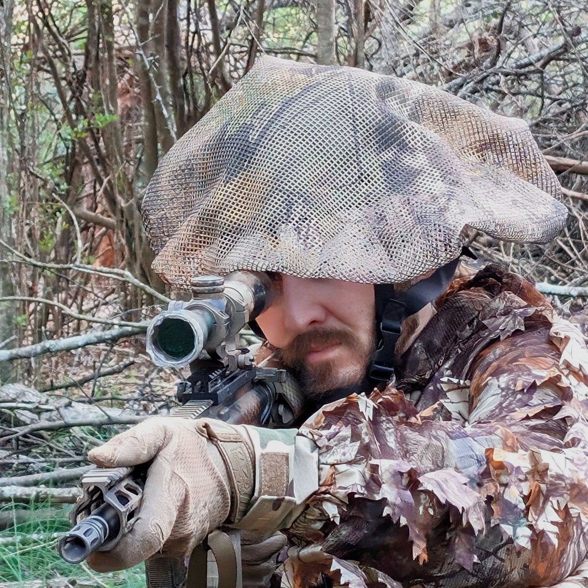 Stingray Mitznefet Helm-Tarnnetz