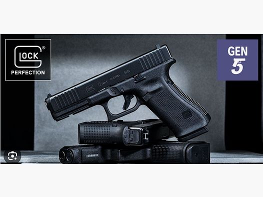 Glock pistol 17 Gen5 (like new)