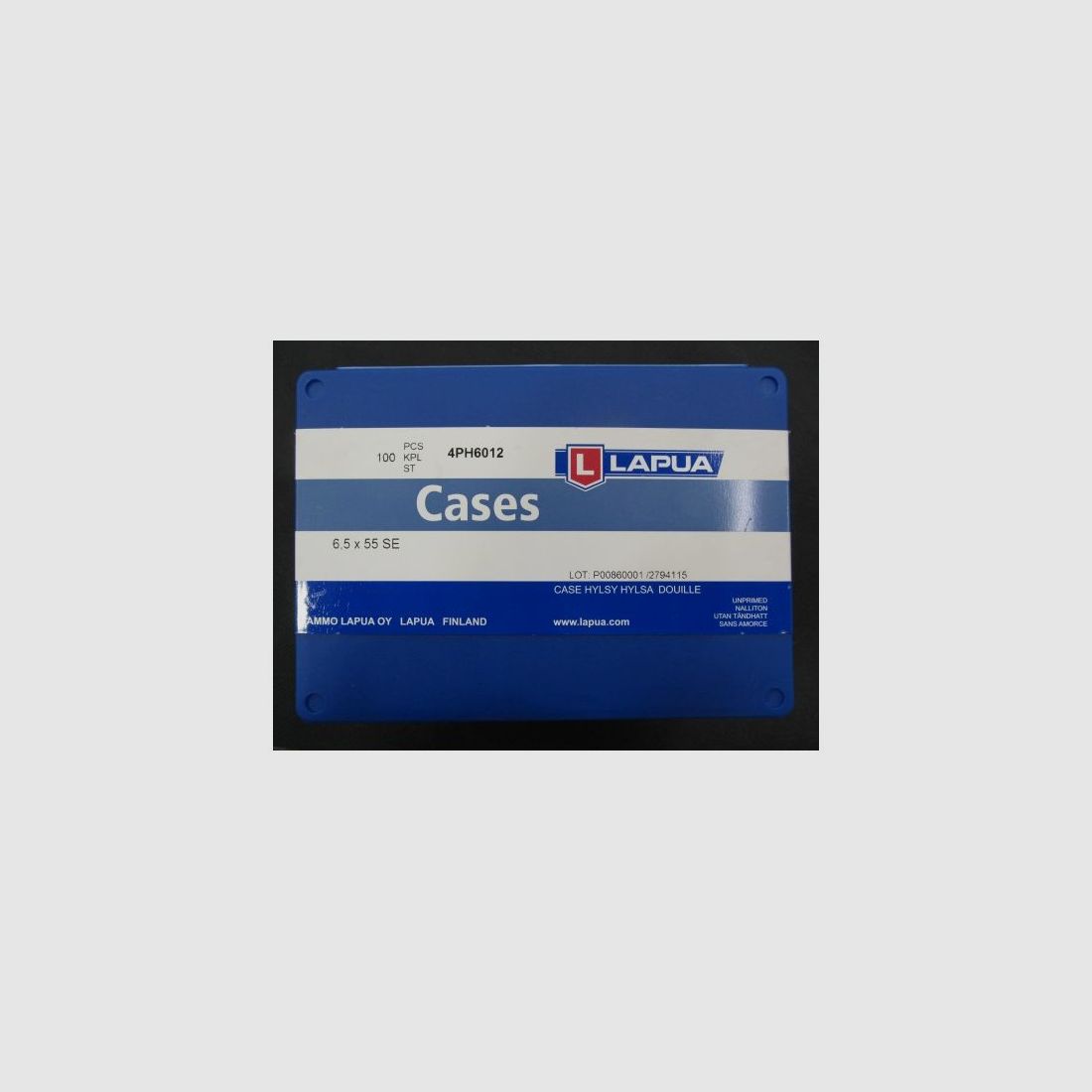 LAPUA CARTUCHOS Cal. 6,5X55 SE