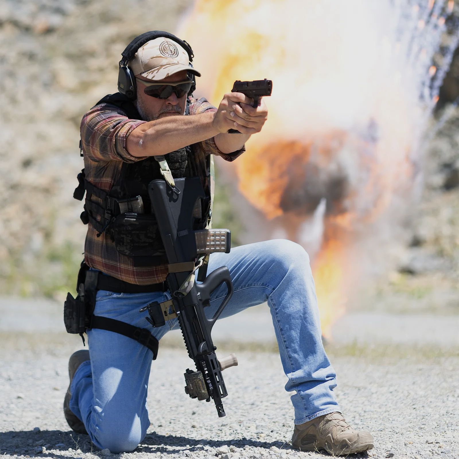 Steyr ATD Compact Comp 4" Optic Ready Pistole 9mm Luger