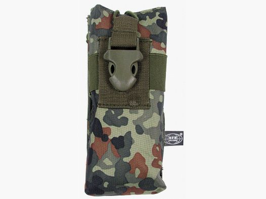 Funkgertetasche, "MOLLE",flecktarn