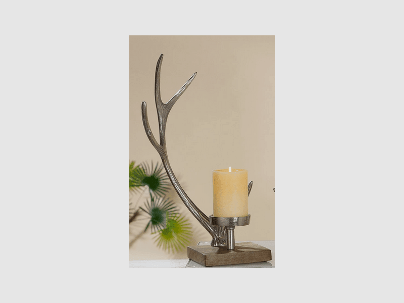 Guild Alu Candle Holder Antler