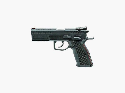 Pistole Phoenix Redback Gen 2 Stahl/Schwarzstahl SA/DA mit rotem FO-Korn 9×19