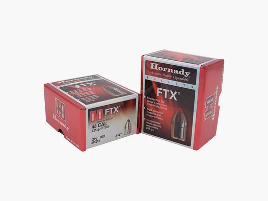 Hornady BULLETS .45/.452 225GR FTX (45 COLT) – 100 pz.