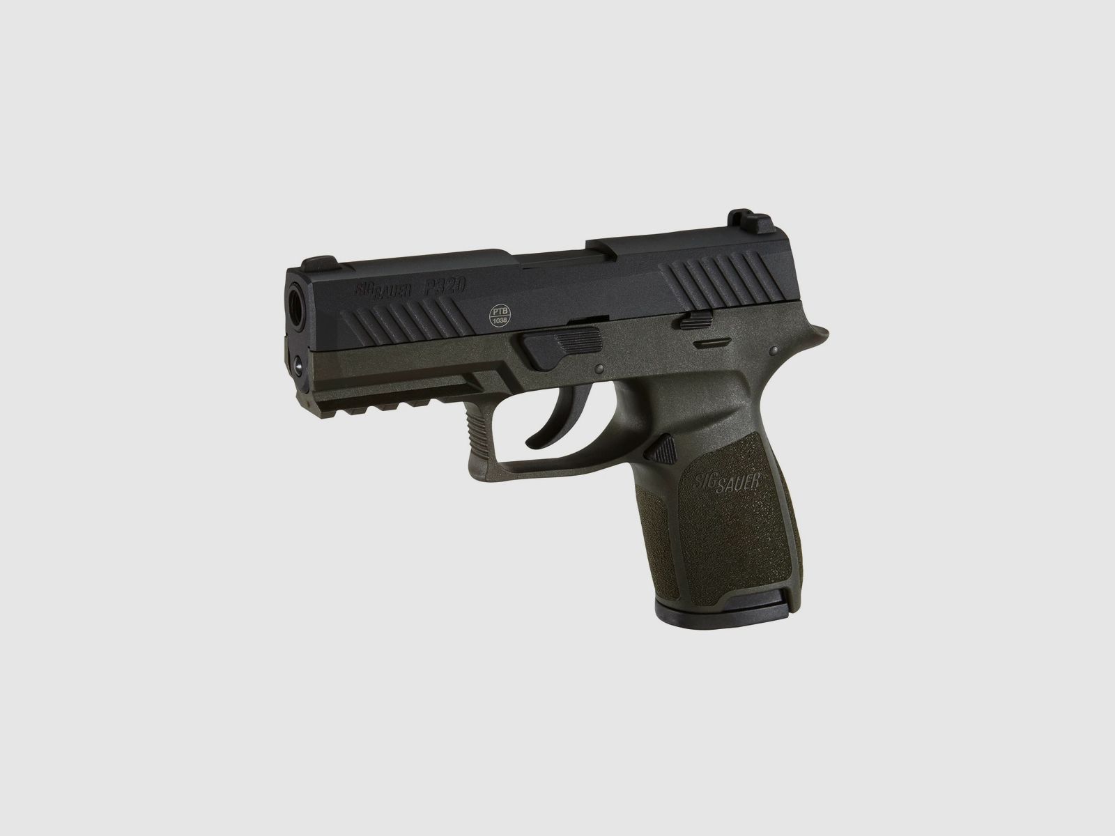 SIG Sauer Schreckschuss Pistole P320 OD Green