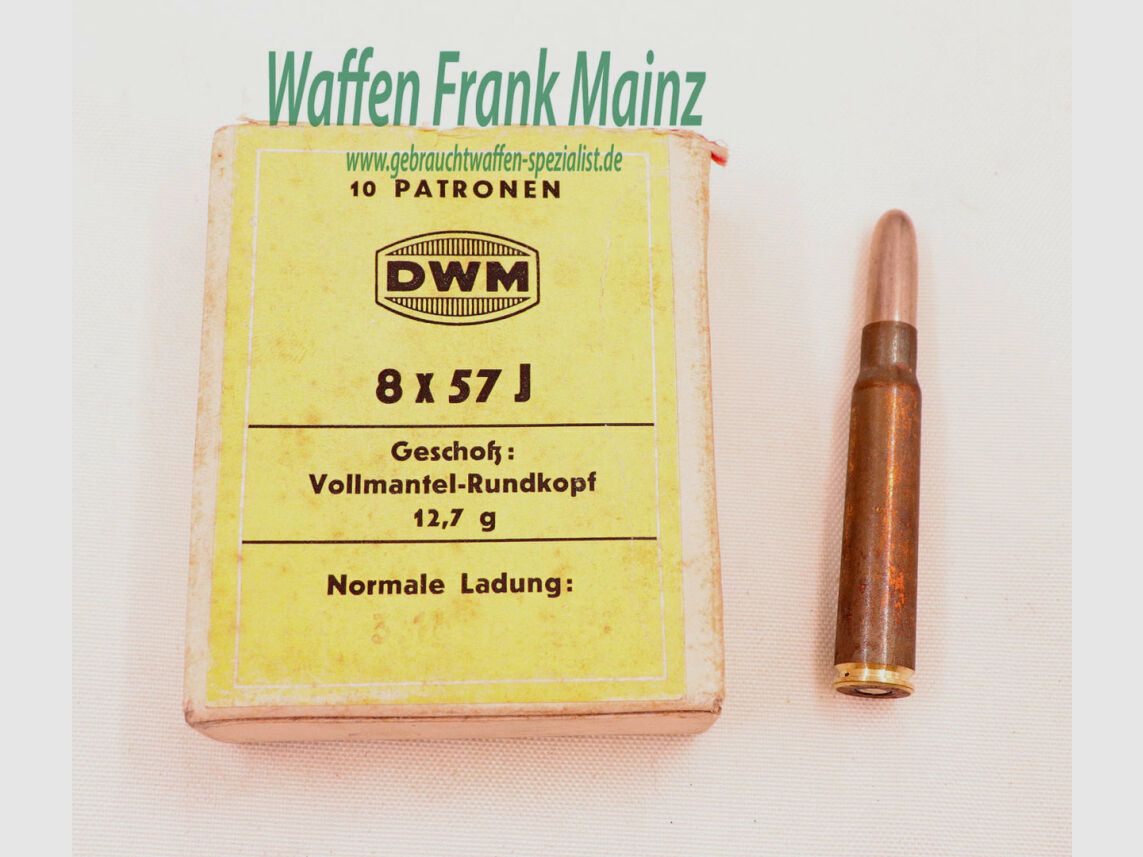 DWM, Karlsruhe Büchsenpatronen 8x57J