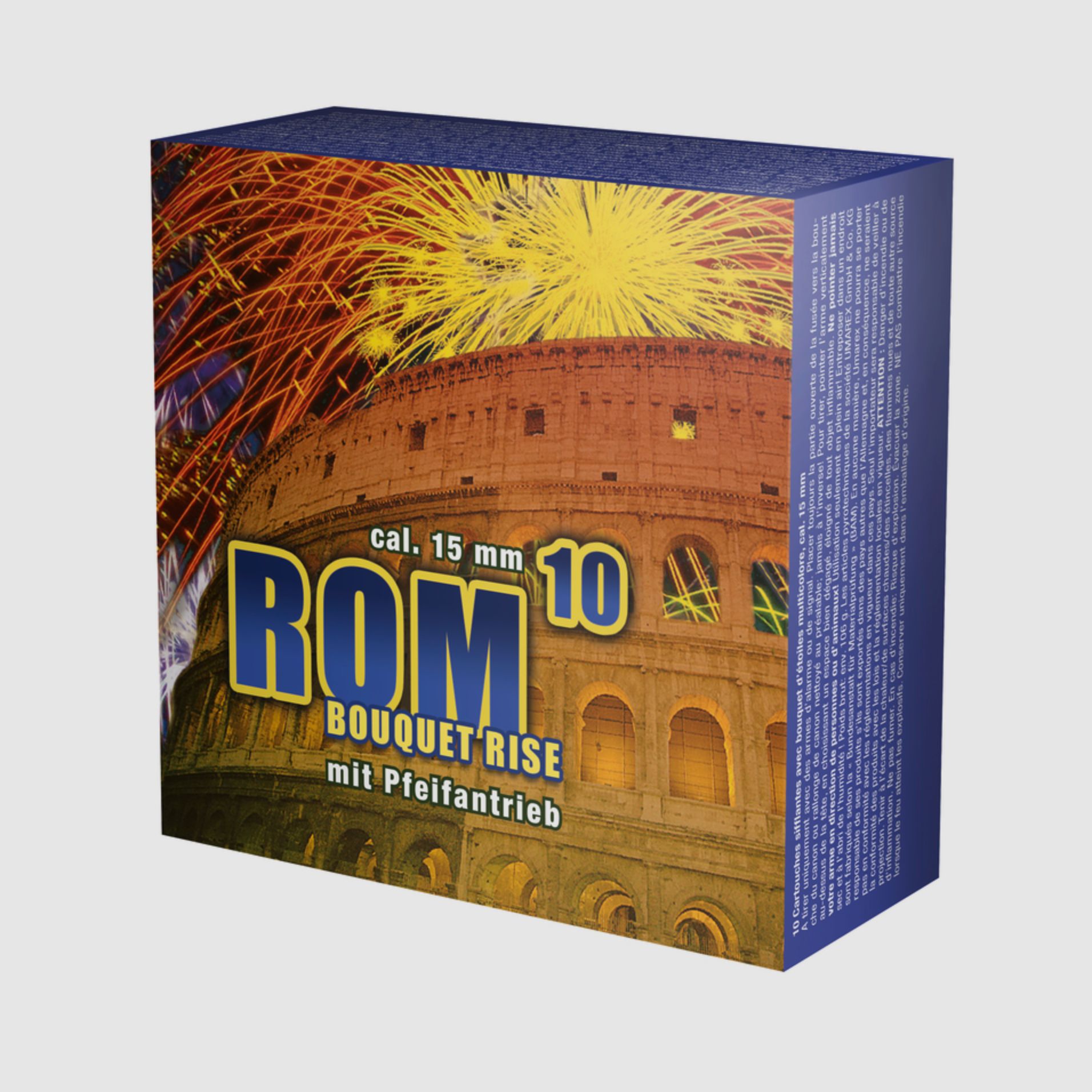 Umarex 4.1495 Rom Bouquet Rise 15 mm, 10er Schachtel Pyro