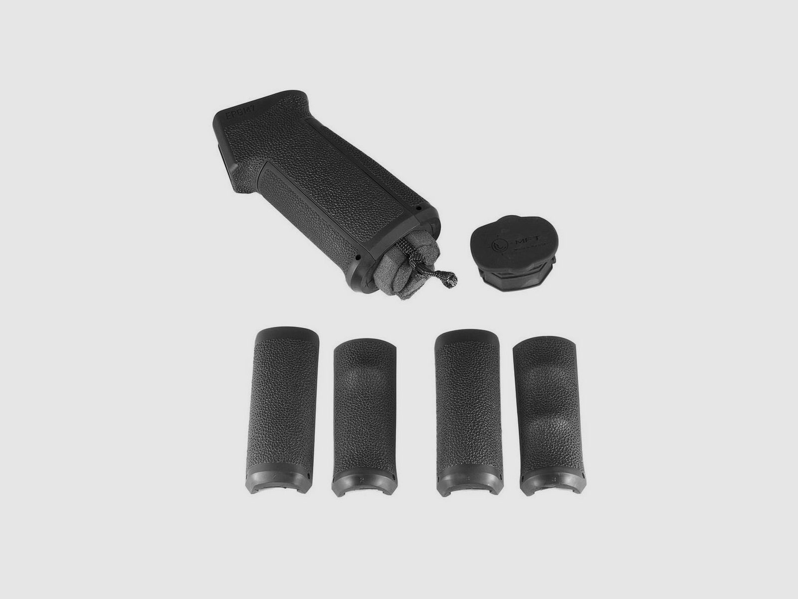 MFT - Chwyt pistoletowy do AK-47 Engage - Z wymiennymi nakładkami - Czarny - EPGI47-BL, zdjęcie 8 z 8