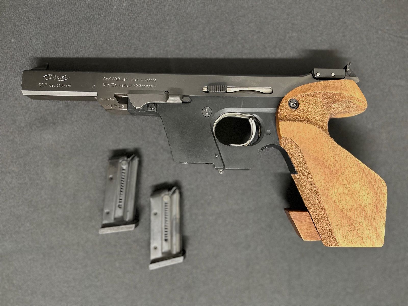 Walther OSP Kaliber .22short Sportpistole Matchpistole