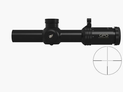 Zielfernrohr GPO Spectra 8X 1-8×24 – GPO