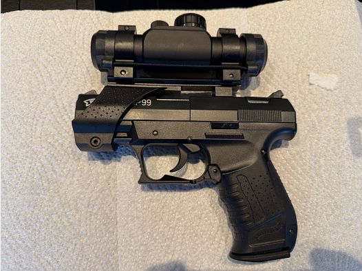 Walther CP99 pistolet à air 4,5 mm avec Top Point