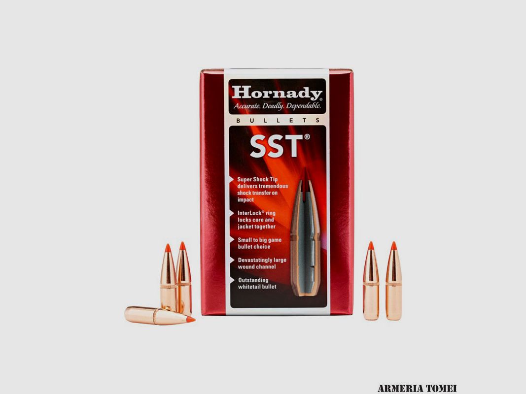 WIEDERLADUNGSPULVER – HORNADY – 6.5mm .264 129 gr SST® (100ST)