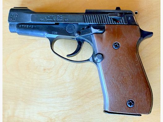 Weihrauch HW94 cal. 9mm R.K. (PTB 885)  HW 94 brüniert