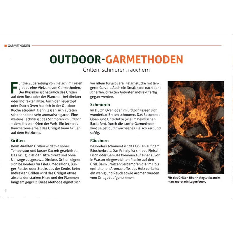 Receptenbrochure "Outdoor Cooking" (Wild op Wild), afbeelding 2 van 4