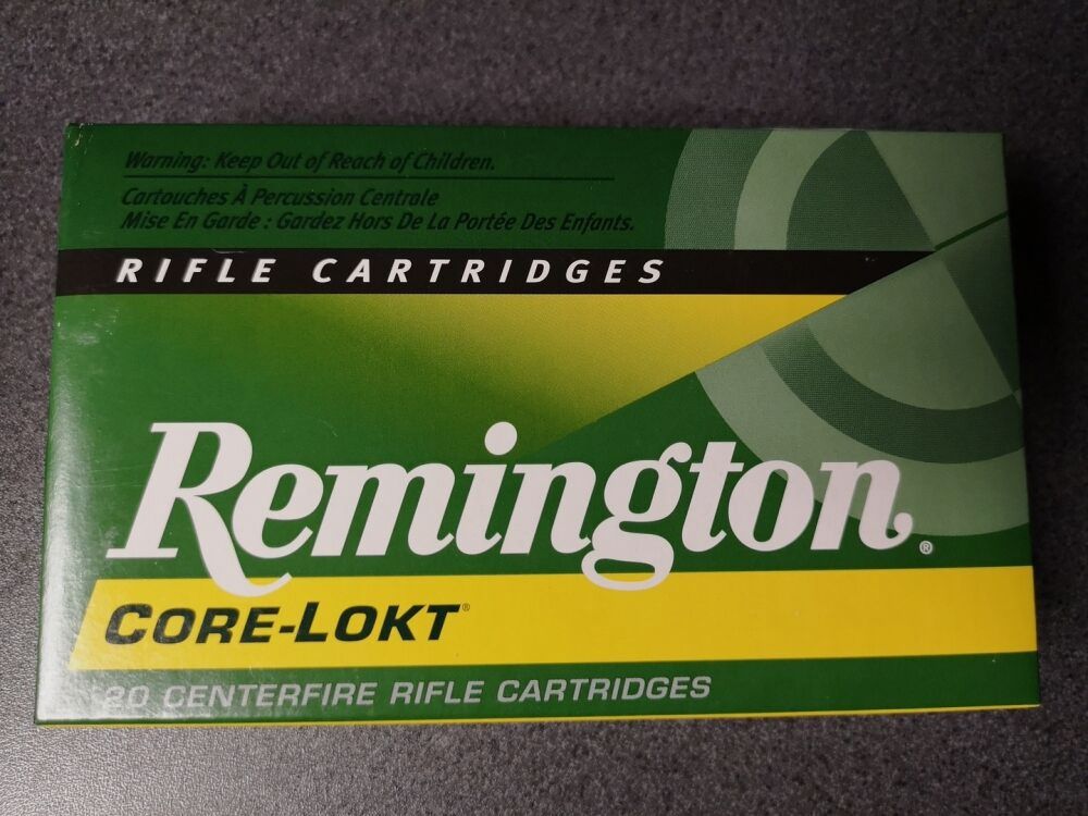 Remington Core Lokt PSP 150grs. A20