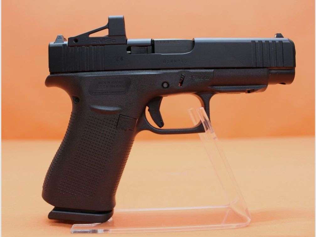 Glock Ha.Pistool 9mmLuger Glock 48 R/FS MOS SHIELD RMSc Slimline 106mm loop/ Puntlichtvizier