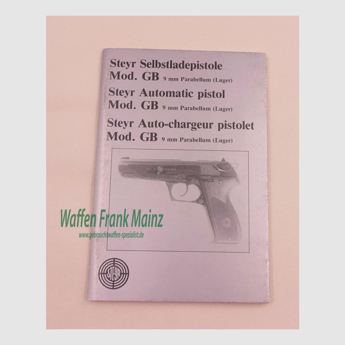 Steyr - Austria Operating Manual Mod. GB