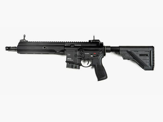 HK SLB MR223, A3-Version, Kal. .223 Rem., 11", schwarz, mit sportlicher Zul Heckler und Koch MR223 Sport in 11" - sofort verfügbar UVP: 3299€