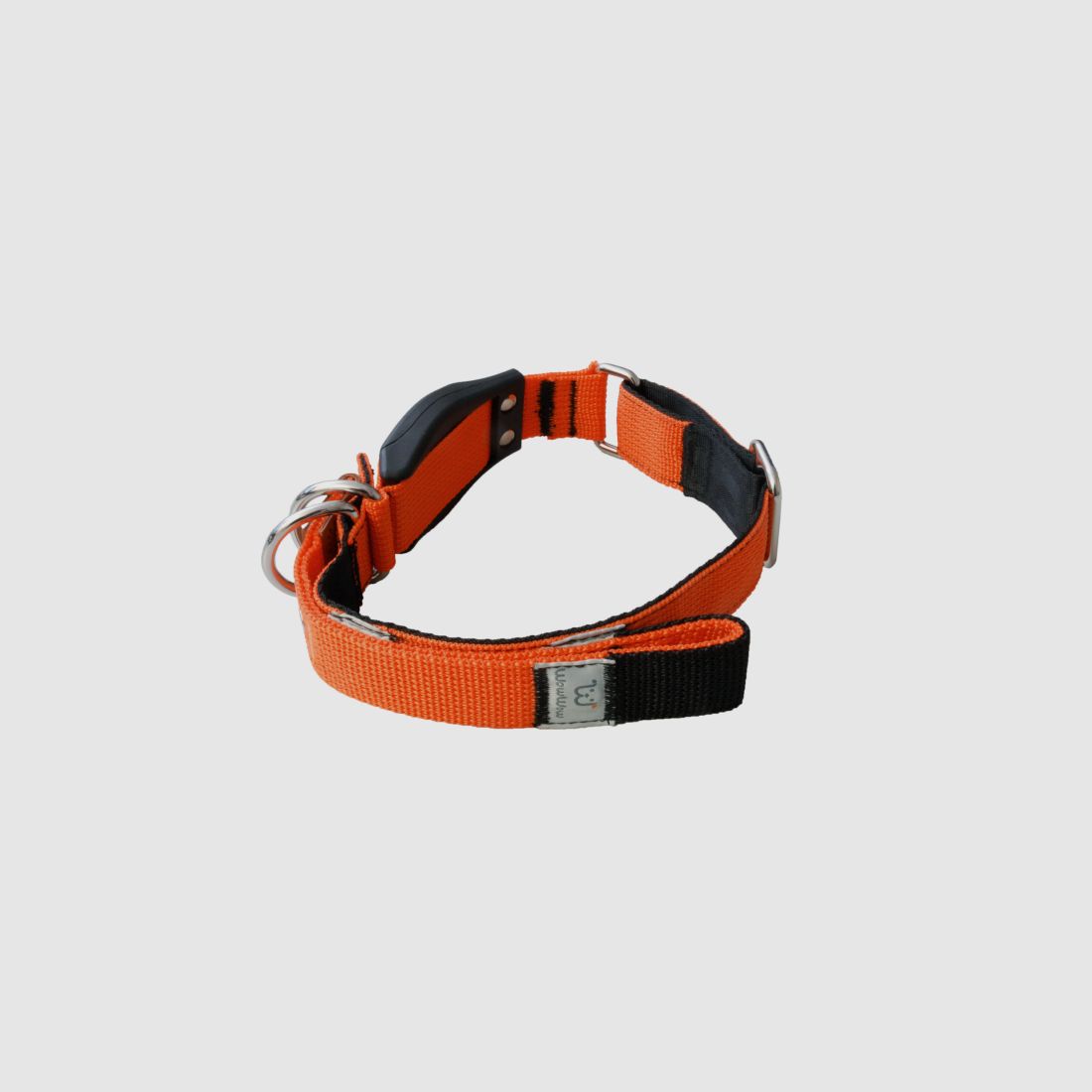 WowWow Hundehalsband mit integrierter Leine Orange