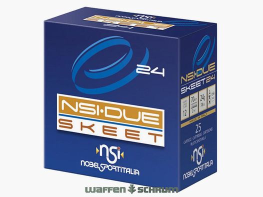 Nobel Sport Italia 12/70 DUE Skeet T9,5 2,0mm - 24g