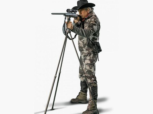 Schießstock PRIMOS Trigger Stick Gen 3 Dreibein Onyx Schwarz - lang