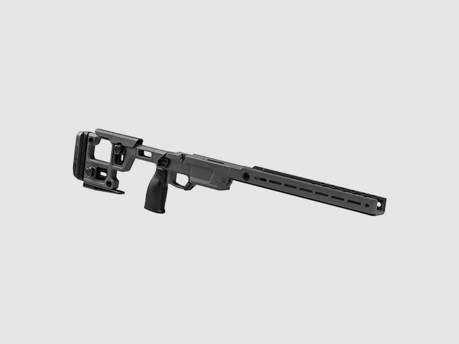 AERO PRECISION COMPETITION REMINGTON SHORT ACTION AERO PRECISION SOLUS COMP CHASSIS ASSY 15″ FOR REM 700 SA SNIPER GRAY, image 3 of 3
