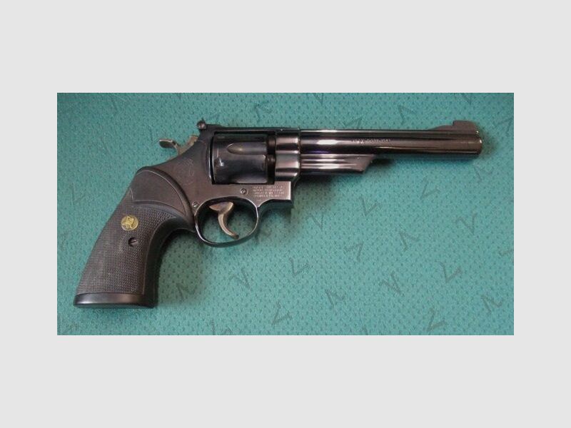 Revolver Smith & Wesson 25-2 Model of 1955 .45 Auto Rim or ACP with Clip 25-2