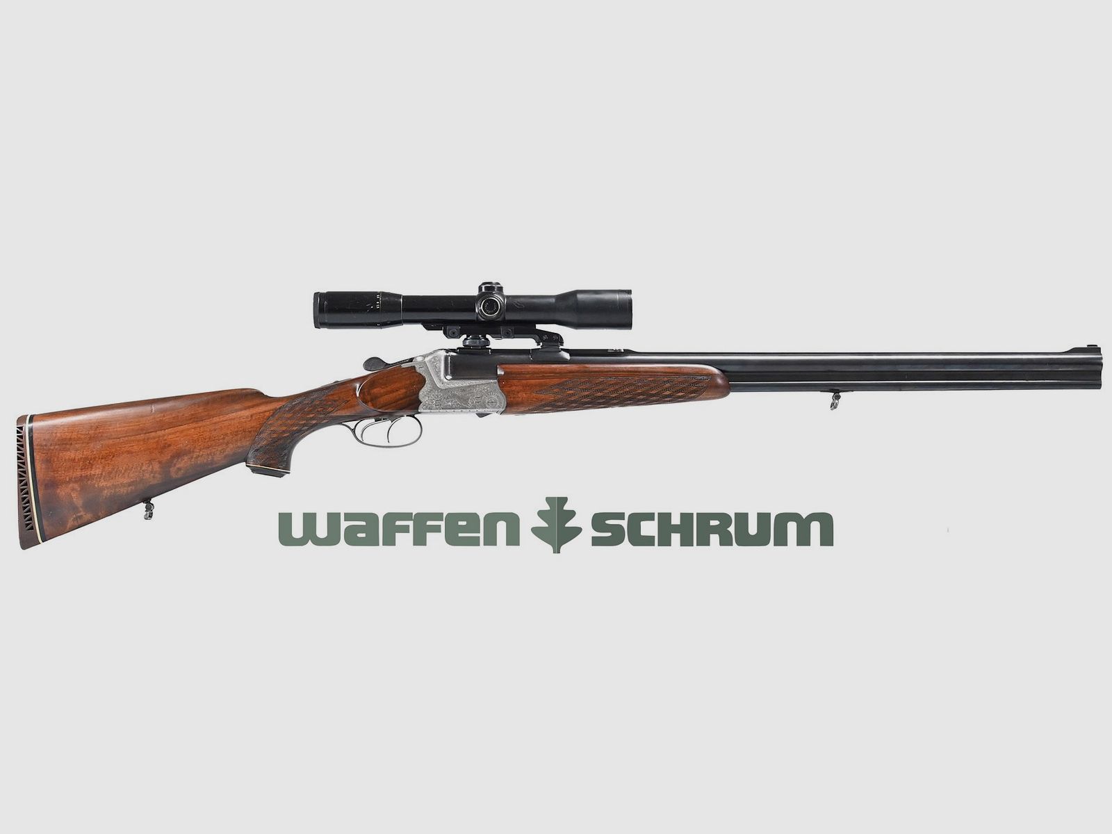 Ferlach Franz Sodia , ZF Hensoldt Diavari-D 1.5-6x36 Abs.1, Brücken-SM, 12/70-.30-06Spring