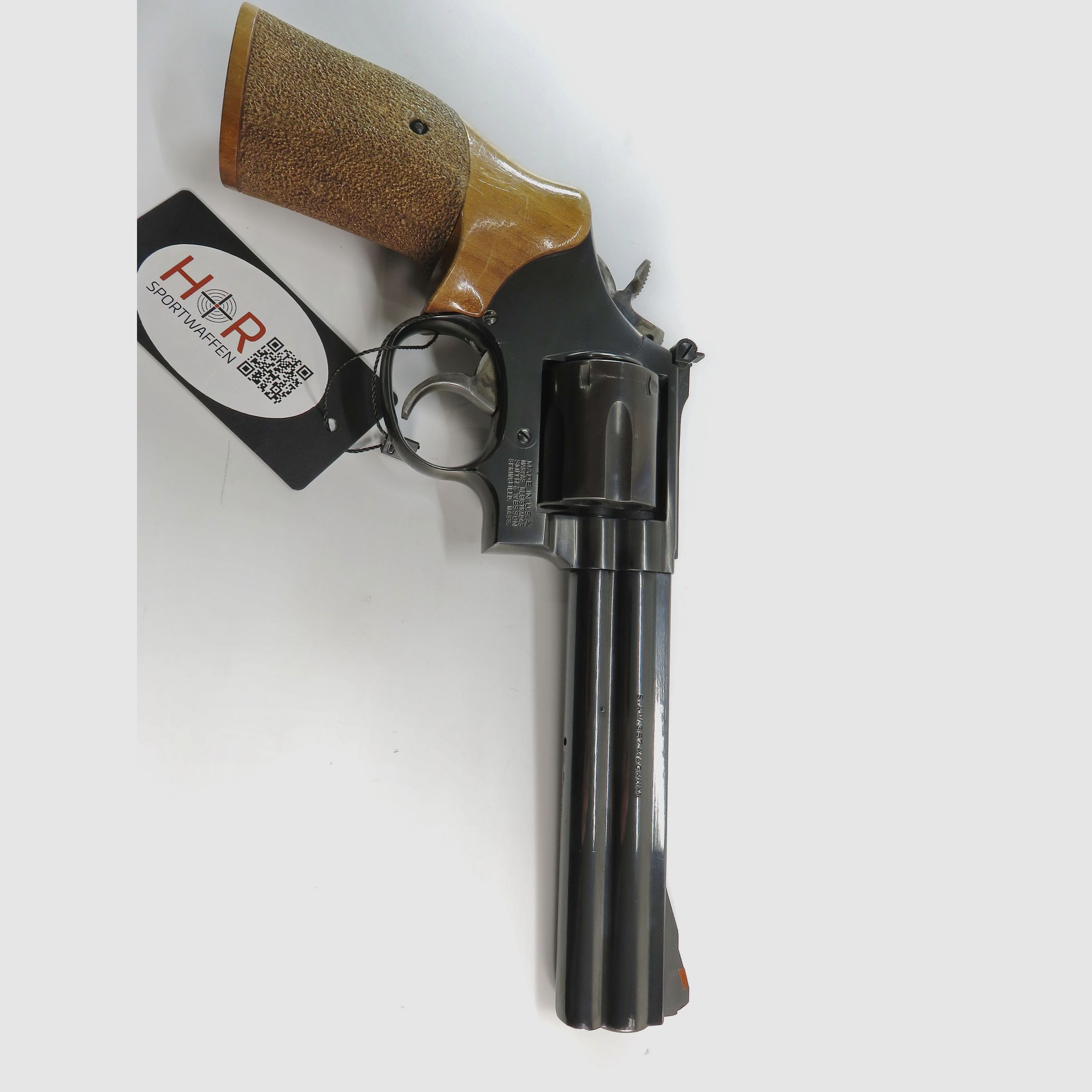 Revolver Smith & Wesson 586-2 | .357 Mag. | 6 inch | geblauwde afwerking | Nill-grip