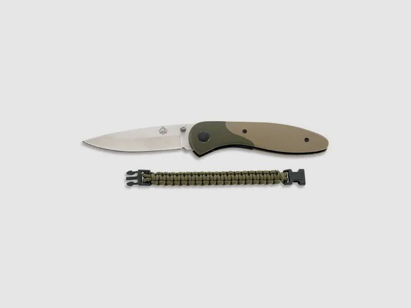 PUMA TEC One-Hand Knife with Paracord Bracelet