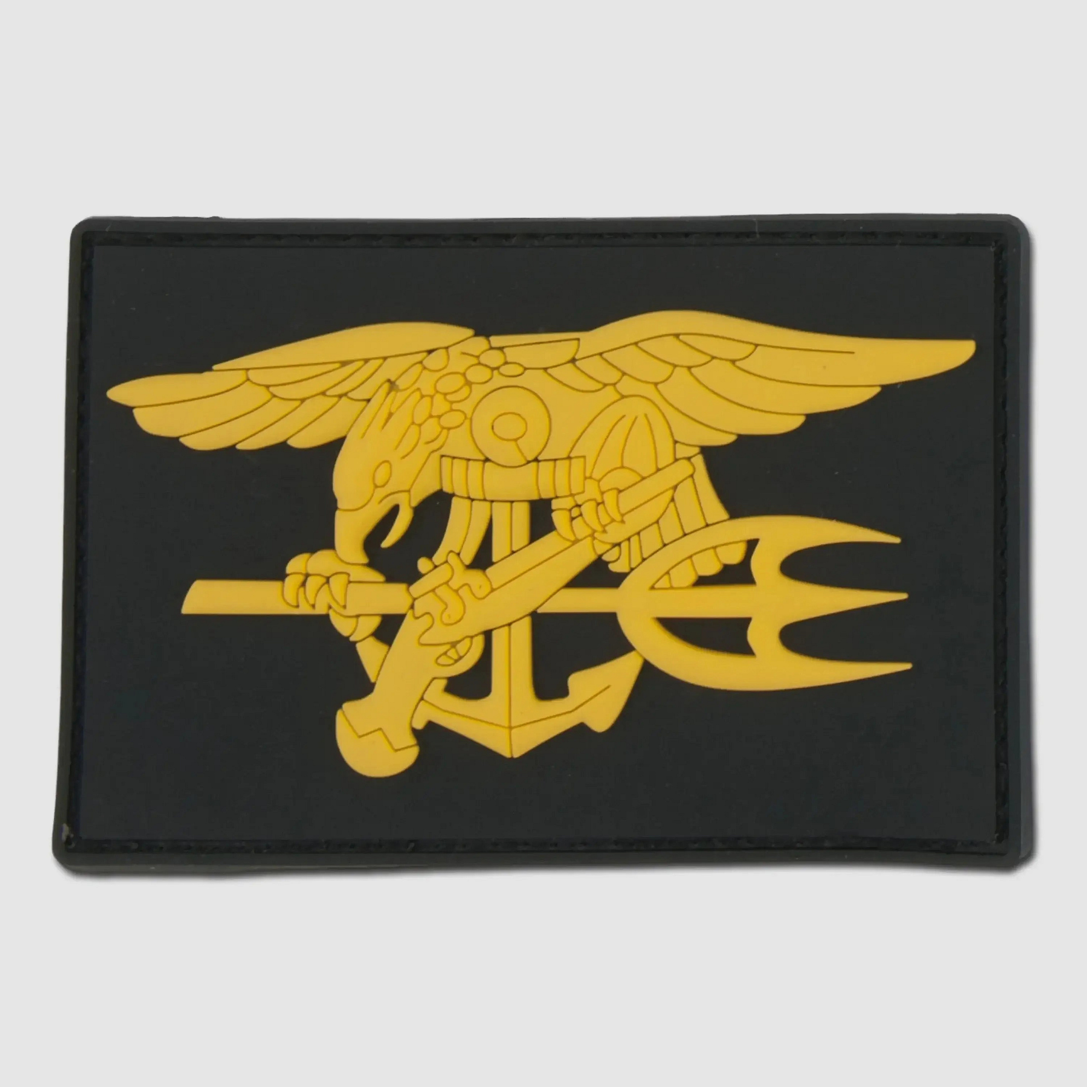 Bundeswehr Original 3D Patch Seals negro amarillo