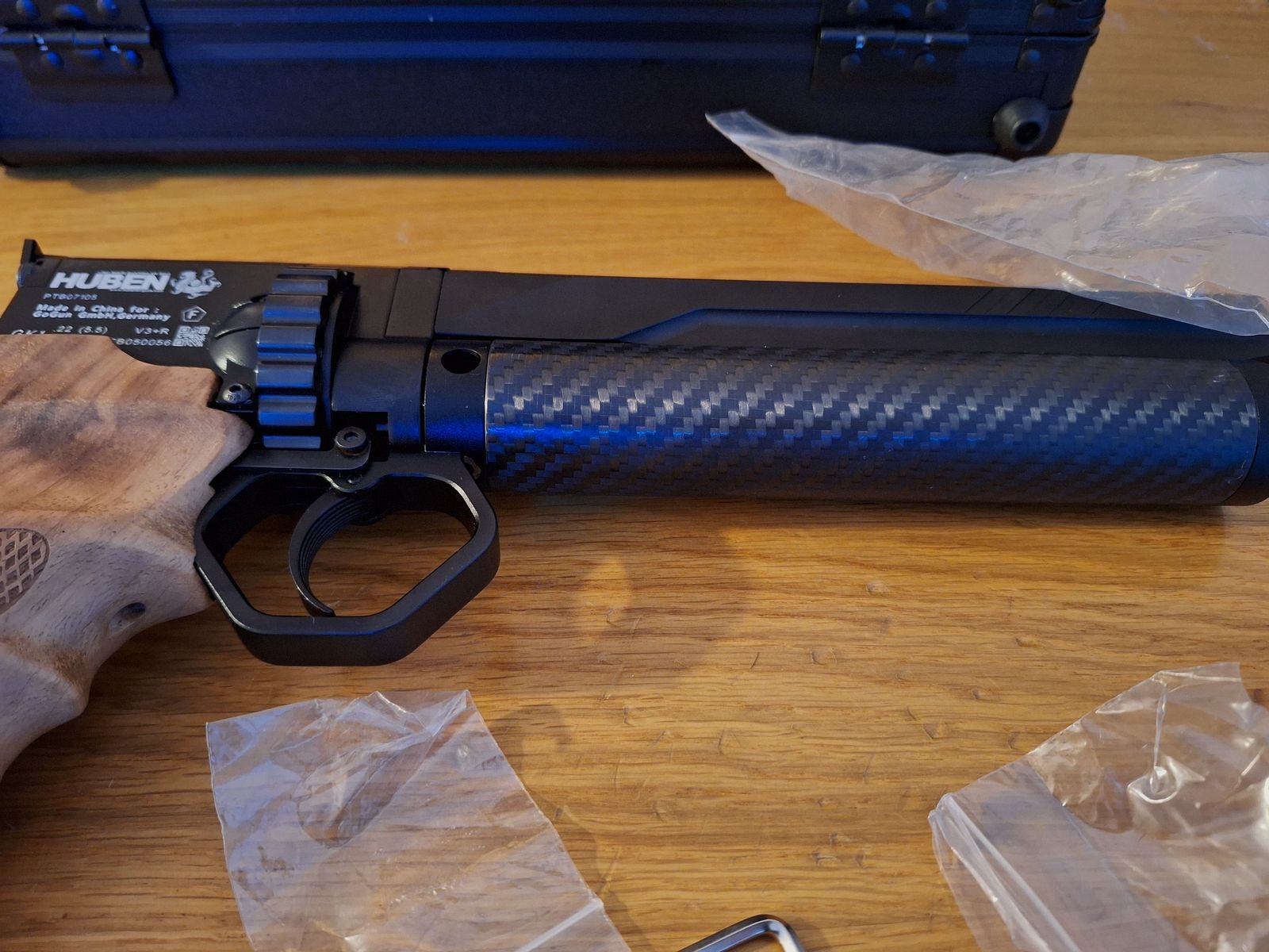 Huben GK1 V3 incl. silencer 7.5 Joules, very good condition,