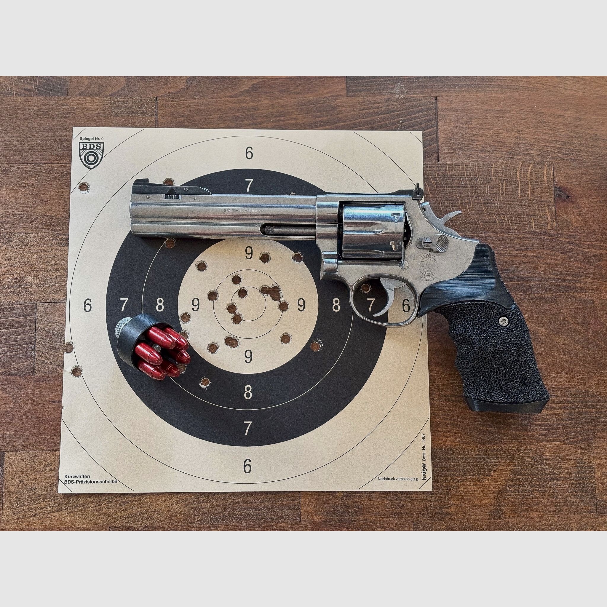 EHC Pro Target Griff für Smith & Wesson K / L -Frame  square butt