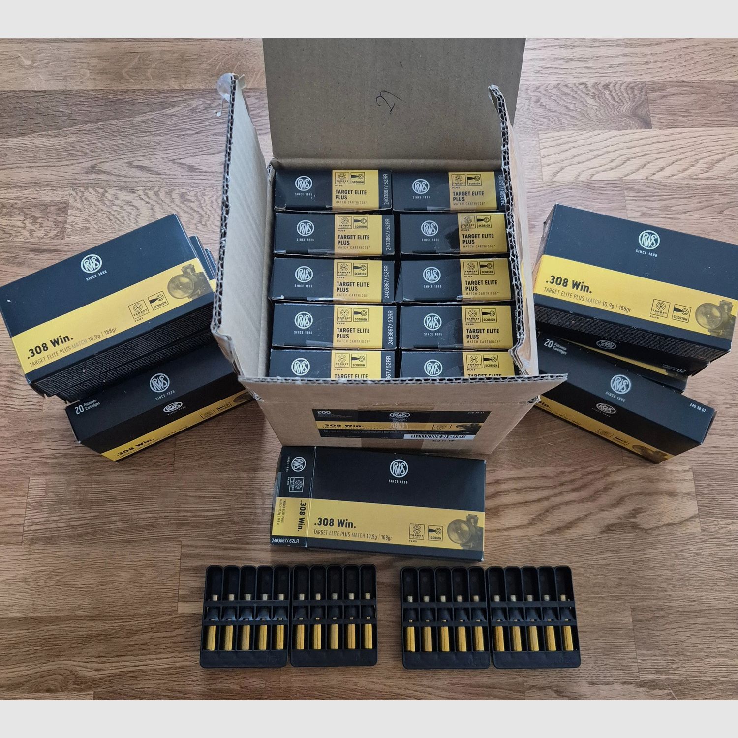 420 Hülsen .308 Win von RWS Target Elite Plus