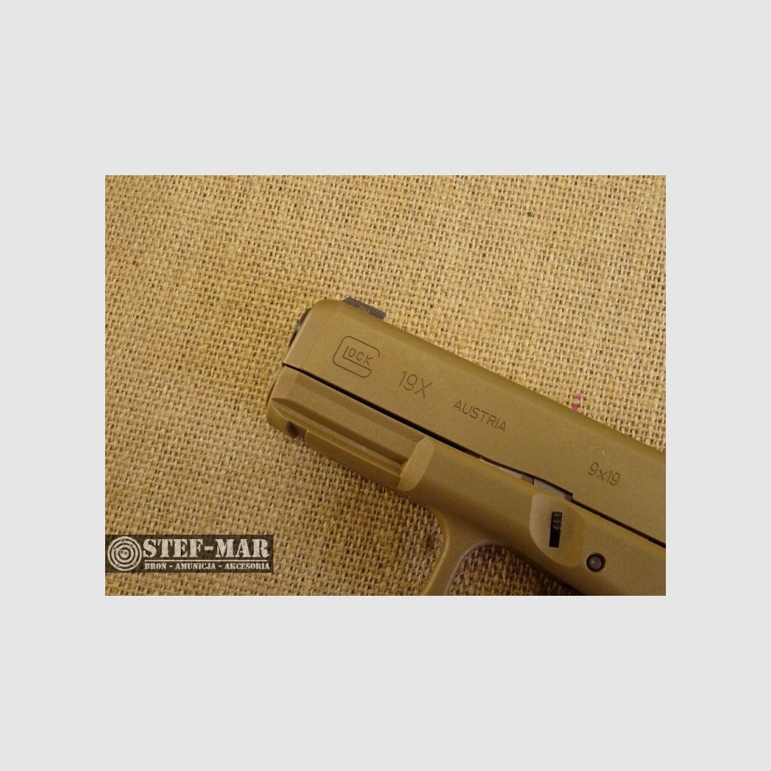 Pistolet Glock 19 X Coyote, kal. 9x19 Para, zdjęcie 6 z 12