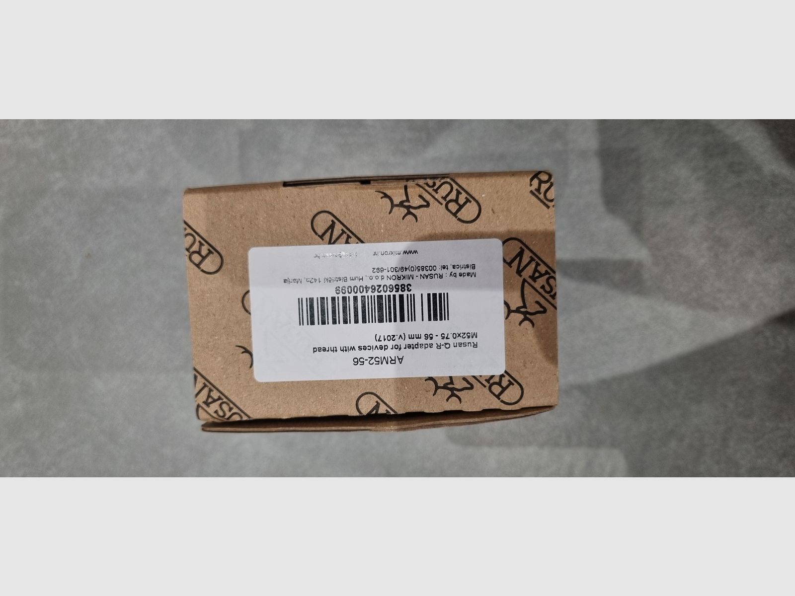 Come nuovo adattatore ottico Rusan ARM52-56 M52x0,75 per dispositivo di visione termica
