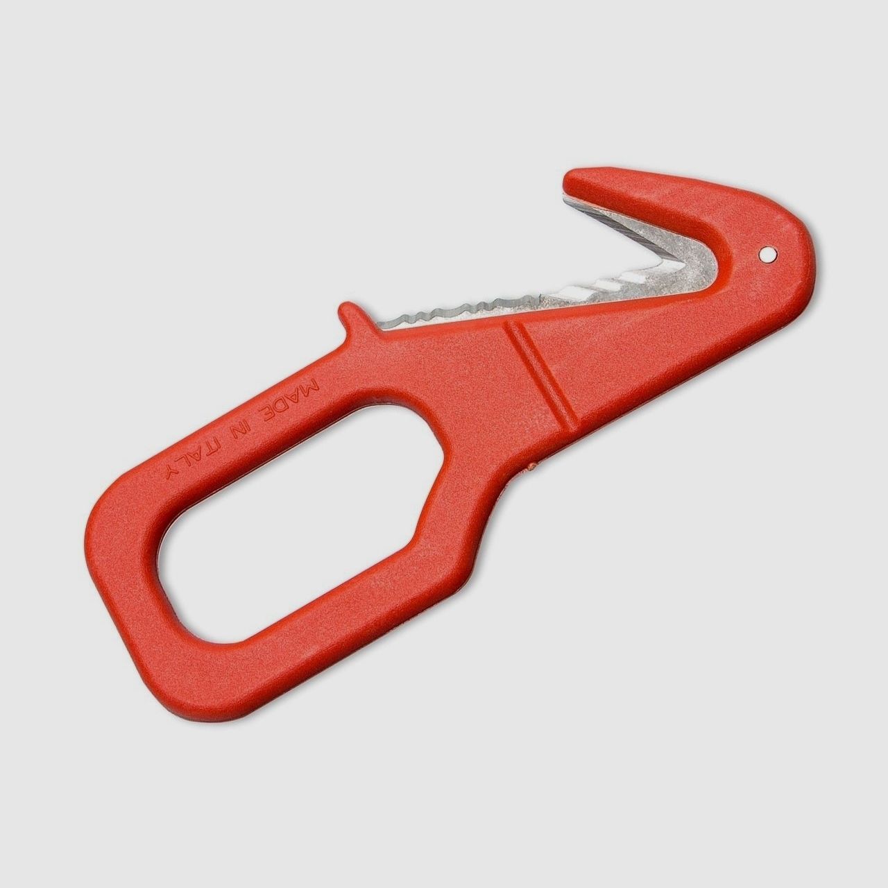 Rettungsmesser FKMD RESCUE DIVING STAINLESS STEEL. RED