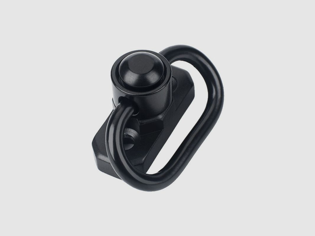 METAL QD SLING SWIVEL para M-LOK Negro, imagen 2 de 4