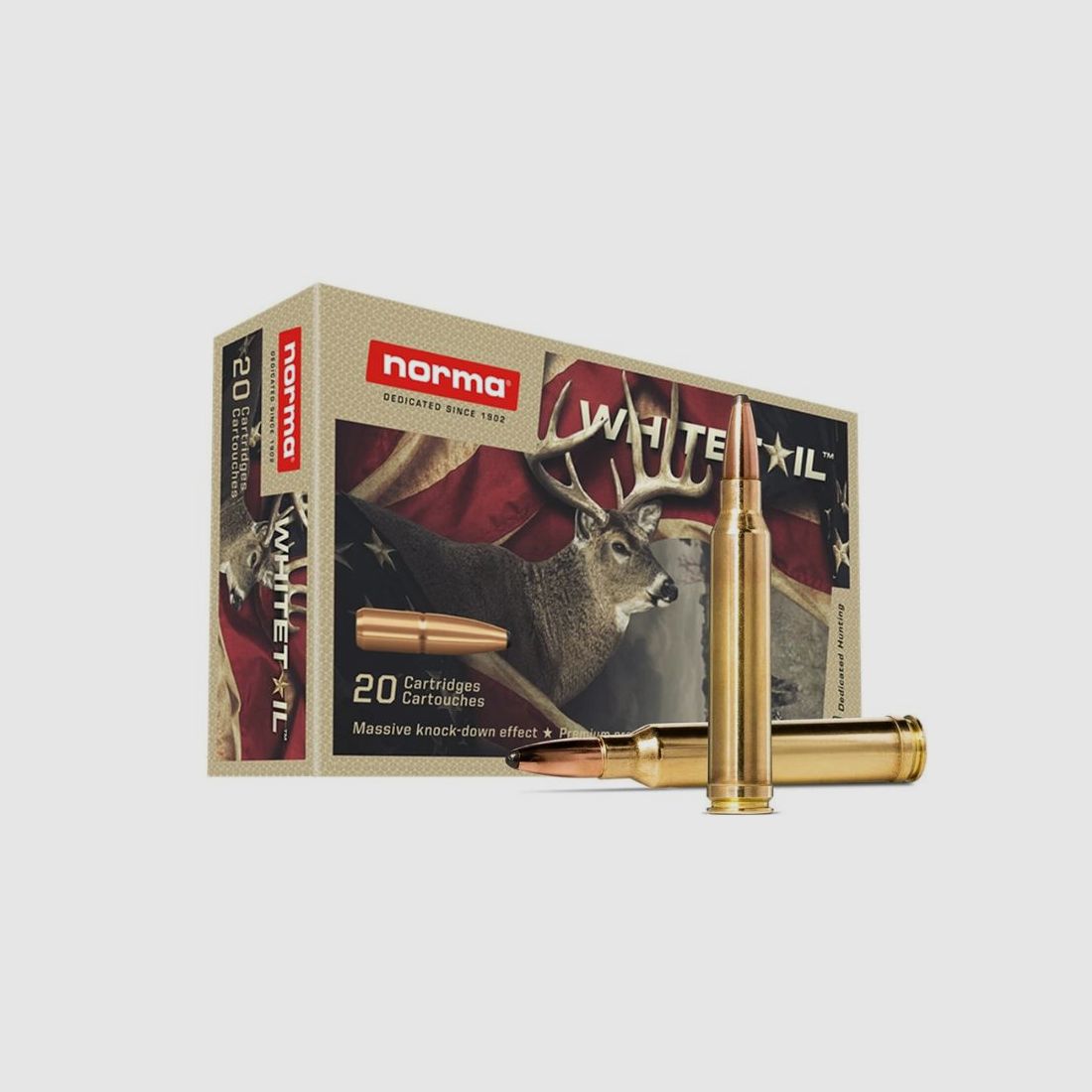 Norma Whitetail Cal. .308 Winchester 180 grains