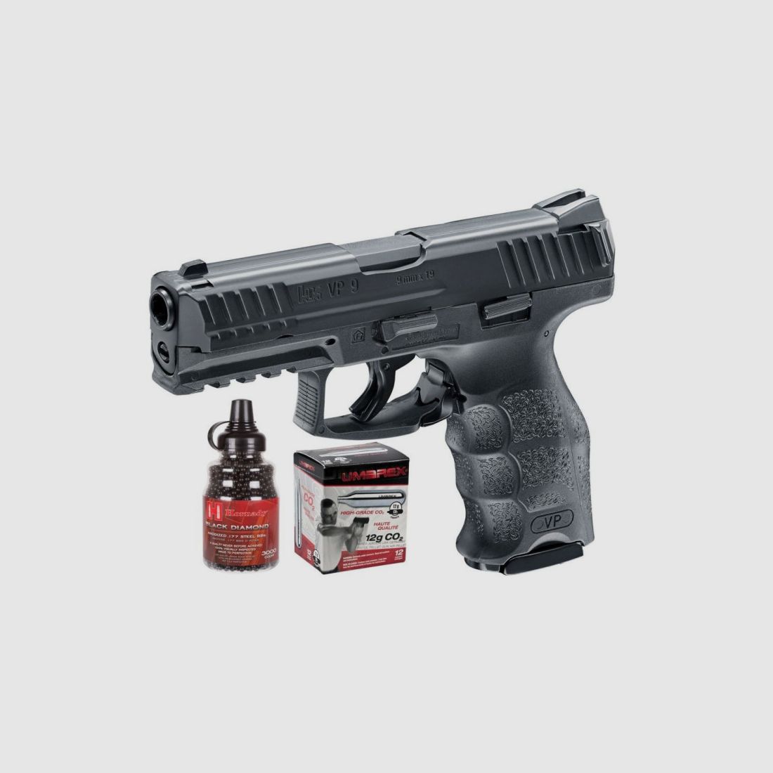 Pistola CO2 UMAREX H&K VP9, imagen 2 de 2